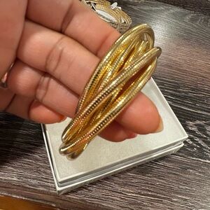 Gold  Bangle Bracelets